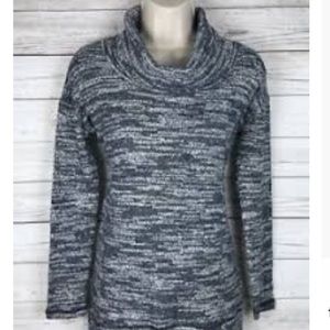 Aerie American Eagle Cowl Neck Fleece Sweater